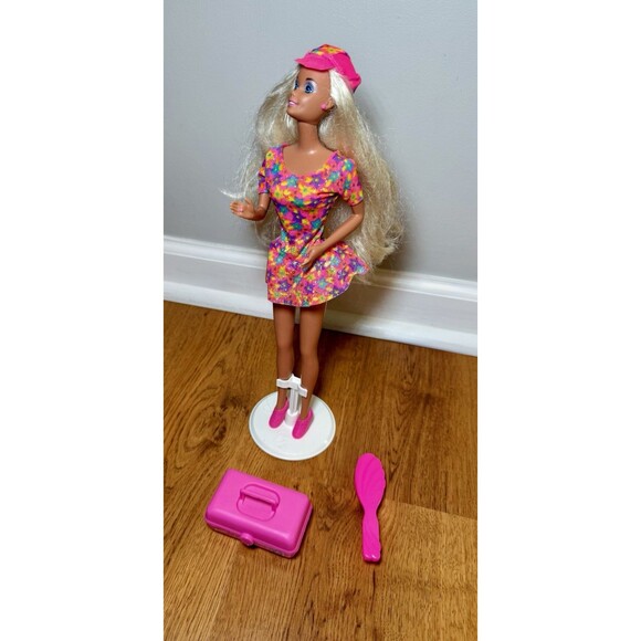 Vintage Caboodles Barbie Doll 1992 Mattel # 3157 - Picture 5 of 7